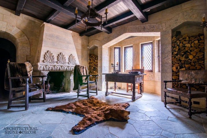 Architectural-Stone-Decor-Limestone-Stone-Fireplace-Antique-Reclaimed-Mantel